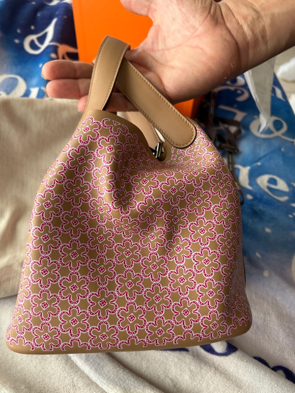 Hermès Picotin Lock 18 (PM) "Lucky Daisy" Micro